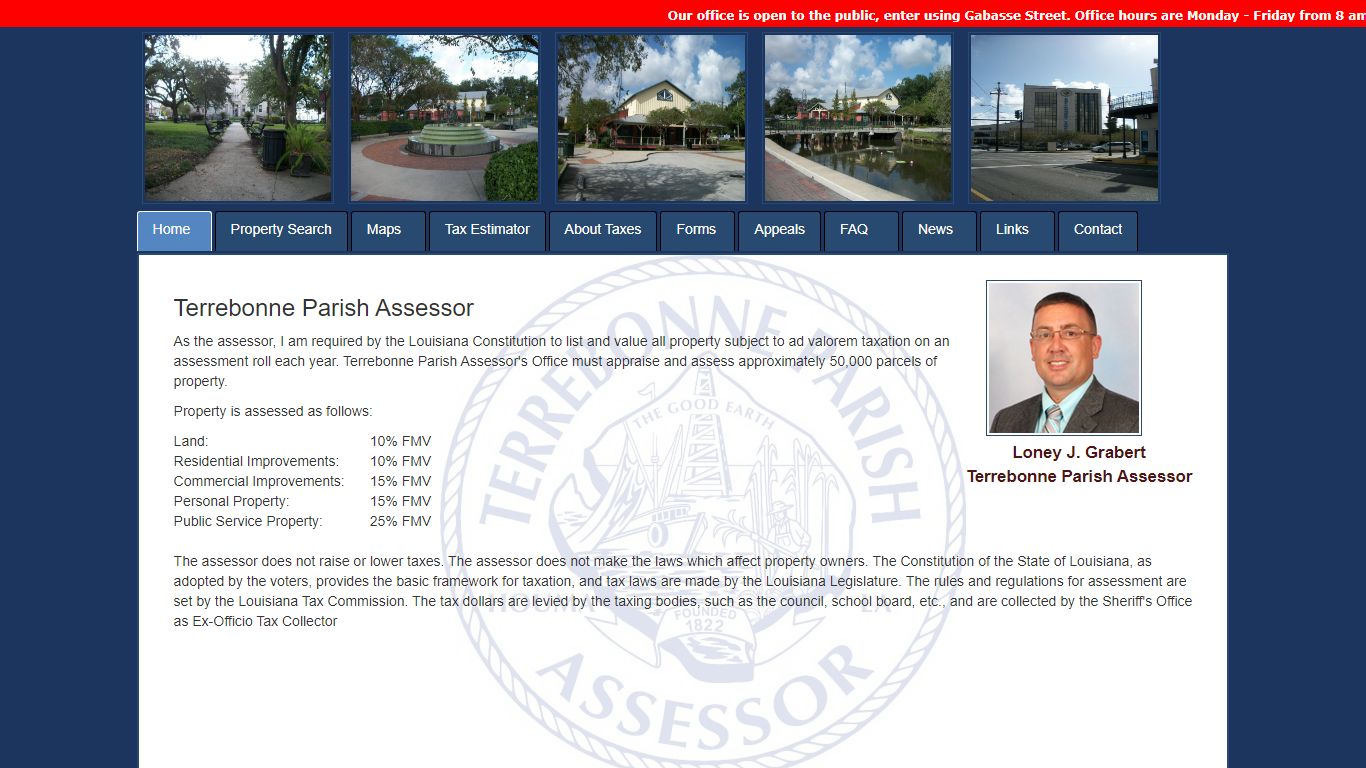 Terrebonne Parish Assessor Web Site